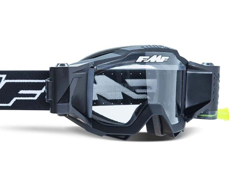 FMF Powerbomb Film System Crossbrille Jugendliche (schwarz | klar)