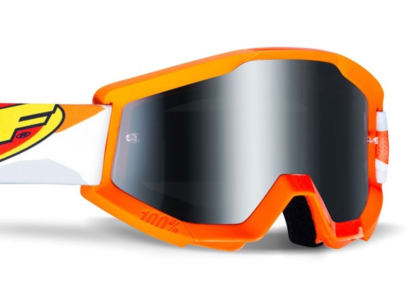 FMF Powercore Assault Crossbrille (orange | verspiegelt)