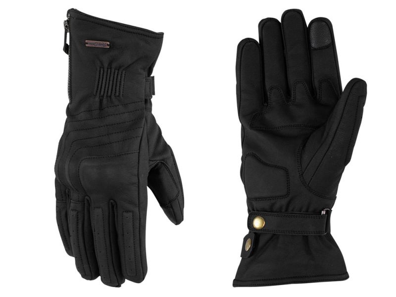 Rusty Stitches Ray Motorradhandschuhe Herren (schwarz)