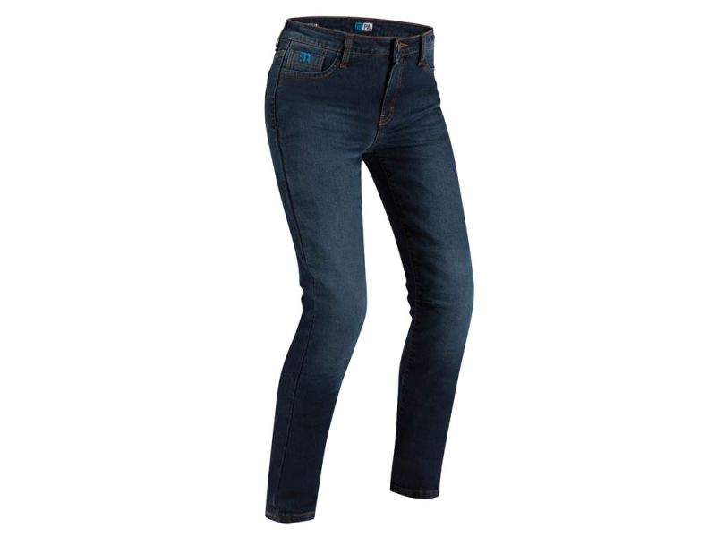 PMJ LEGD18 Caferacer Jeans Dames (Donkerblauw)